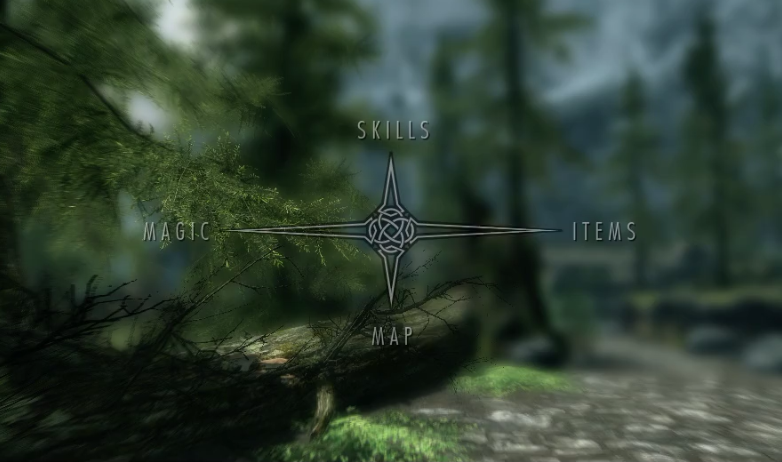 skyrim menu