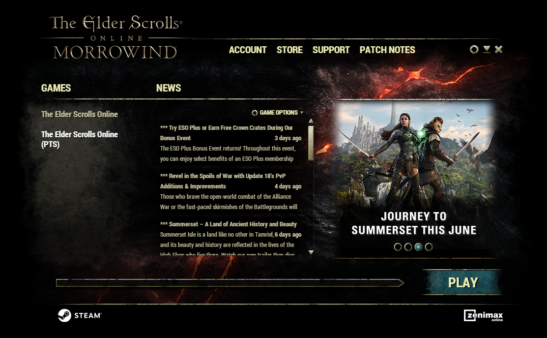 ESO Morrowind PTS Patch Notes v3.0.1