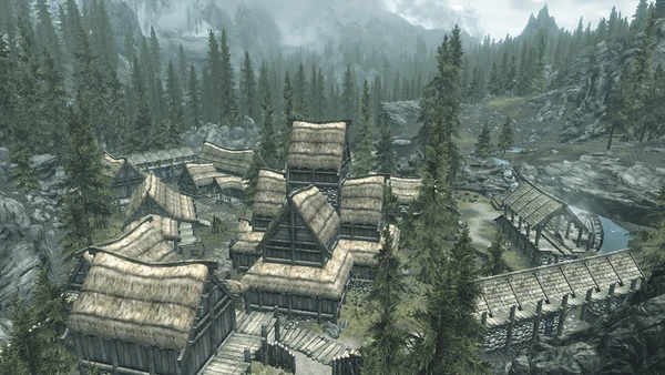 Вид на город