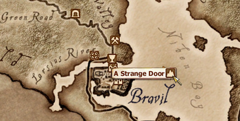 A Strange Door MapLocation