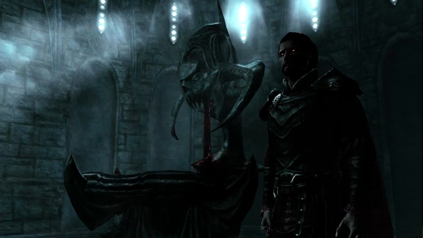 Skyrim Dawnguard HD wallpaper