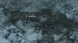 Sarethi Farm map Skyrim