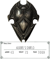 Alternate version of Auriel's shield. (ID xx0071e1)