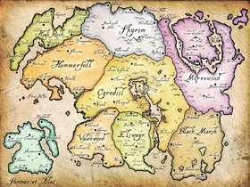 Mappa di Tamriel