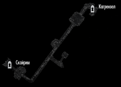 Пещера Каменный ручей (план)
