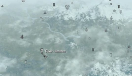 Gjukars monument map