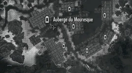 Auberge du Mauresque carte