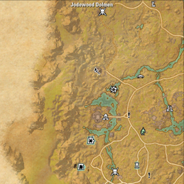 Jodewood Dolmen Map