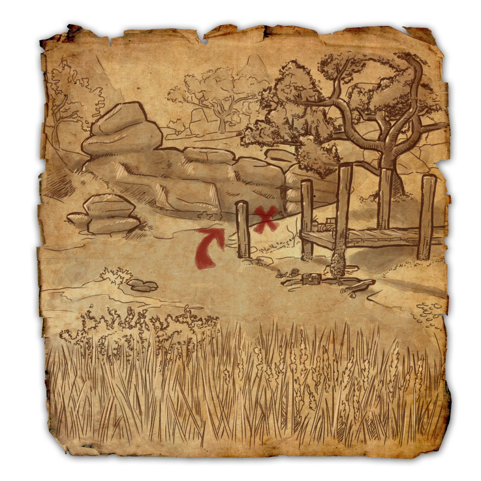 Reaper S March Treasure Map 2 Reaper's March Treasure Map Vi | Elder Scrolls | Fandom