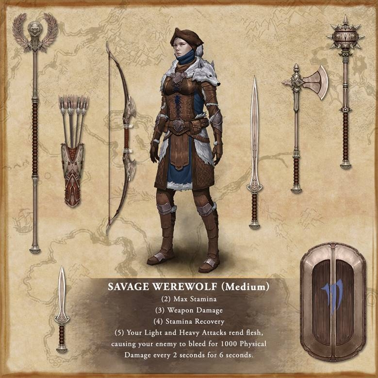 werewolf hunter gear