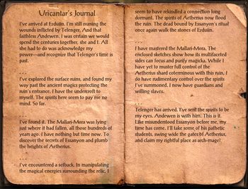 Uricantar's Journal