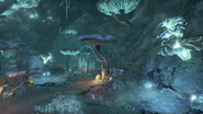 The landscape of Arkthzand Cavern.