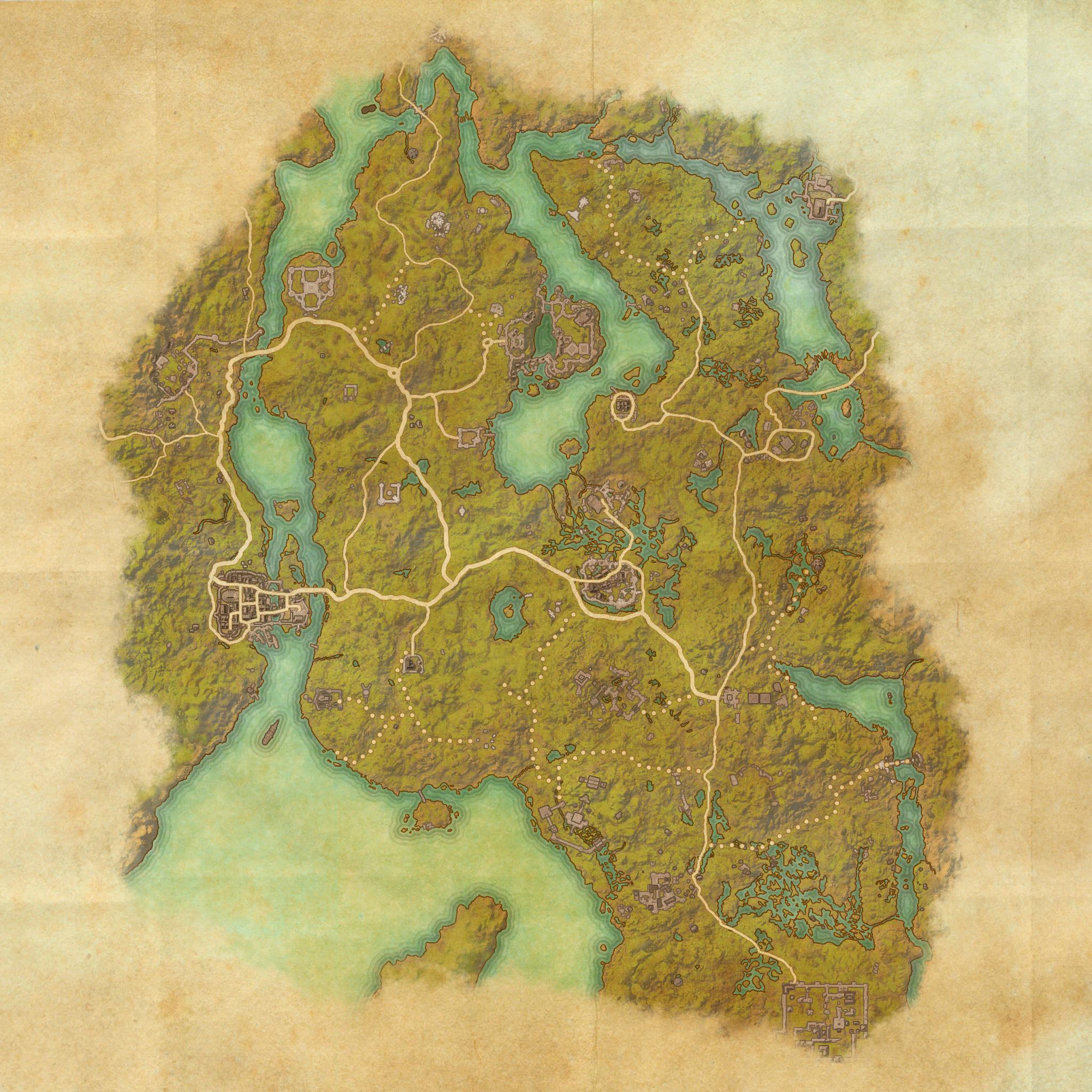 Eso Grahtwood Fishing Map Blackwood (Online) | Elder Scrolls | Fandom