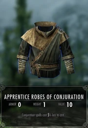 Un esempio di veste da mago.