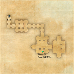 Indoril Crypt Map