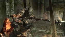 Orc2.jpg (233 KB) An Orc fighting the Dragonborn.