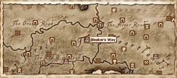 Bleakers way mapa