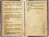 Varieties of Faith: The Orcs