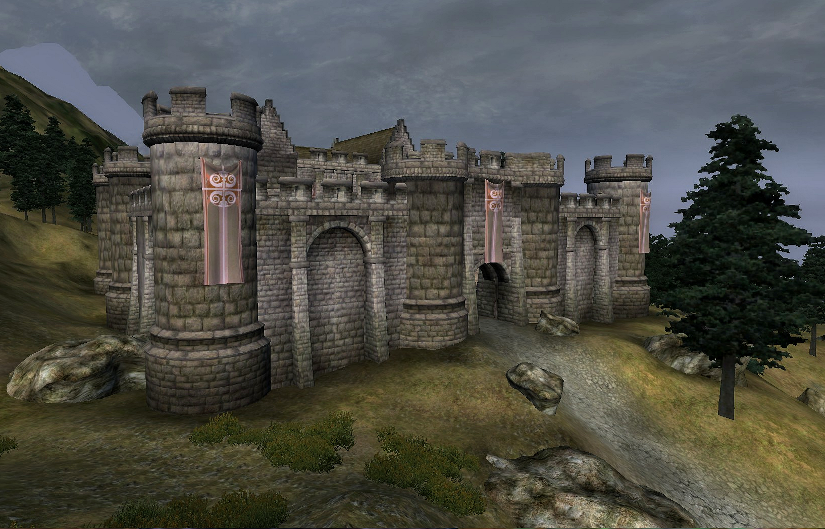 oblivion battlehorn castle download