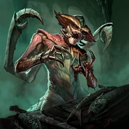 Karta „Mroczny żniwiarz” z gry The Elder Scrolls: Legends