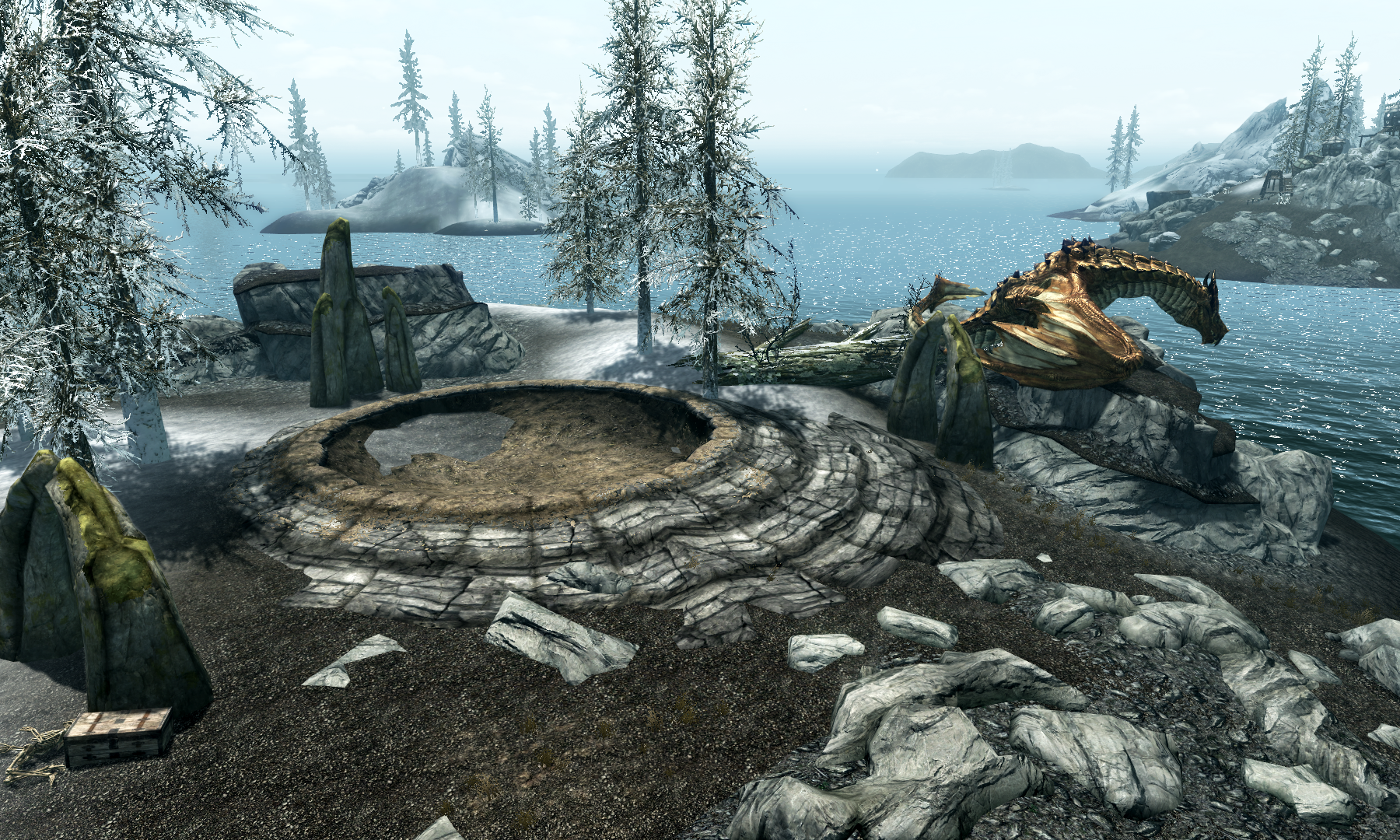 Dragon Locations Skyrim Solstheim Solstheim Dragon Mound | Elder Scrolls | Fandom