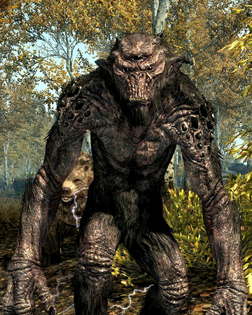 Troll Skyrim Elder Scrolls Fandom Of all the races native to skyrim, i feel that the giants are the least appreciated.