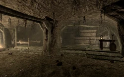 La habitación más grande de la mina.