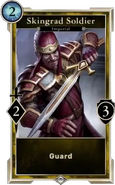 Dire Wolf Digital version card art was formerly used by Skingrad Soldier.