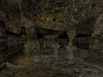 Old Mournhold Temple Catacombs Entrance