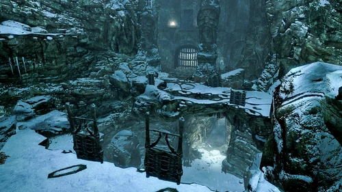 Первый зал расселины.