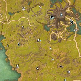 Hircine's Henge Map