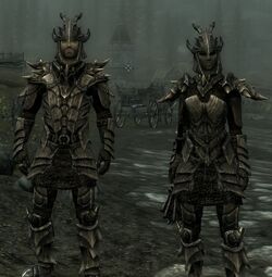 skyrim dragon scale armor