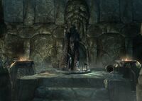 Ysgramor's Statue in Tomb