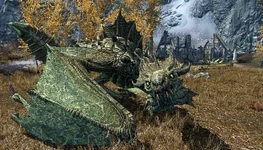 Um Dragão de Sangue.