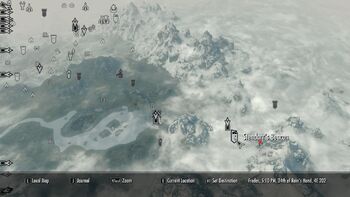 Frost Troll Den Jerall Mountain Ridge Map