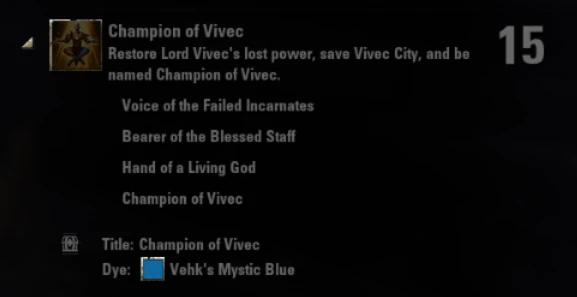 Champion of Vivec | Elder Scrolls | Fandom
