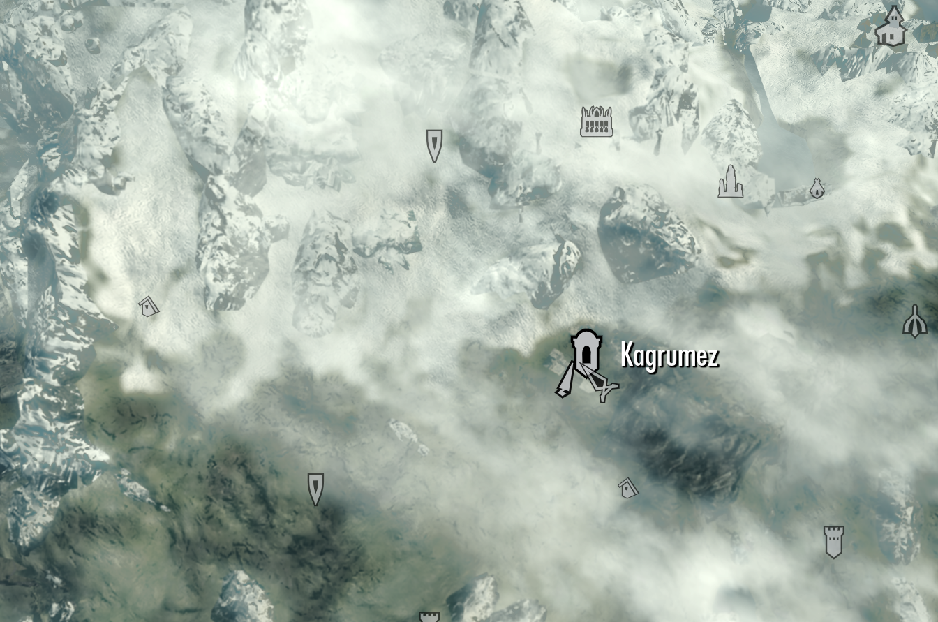 The Elder Scrolls V: Skyrim Resonance Gem Locations Kagrumez Trials (Dwarve...