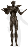 A render of Vivec's statue.
