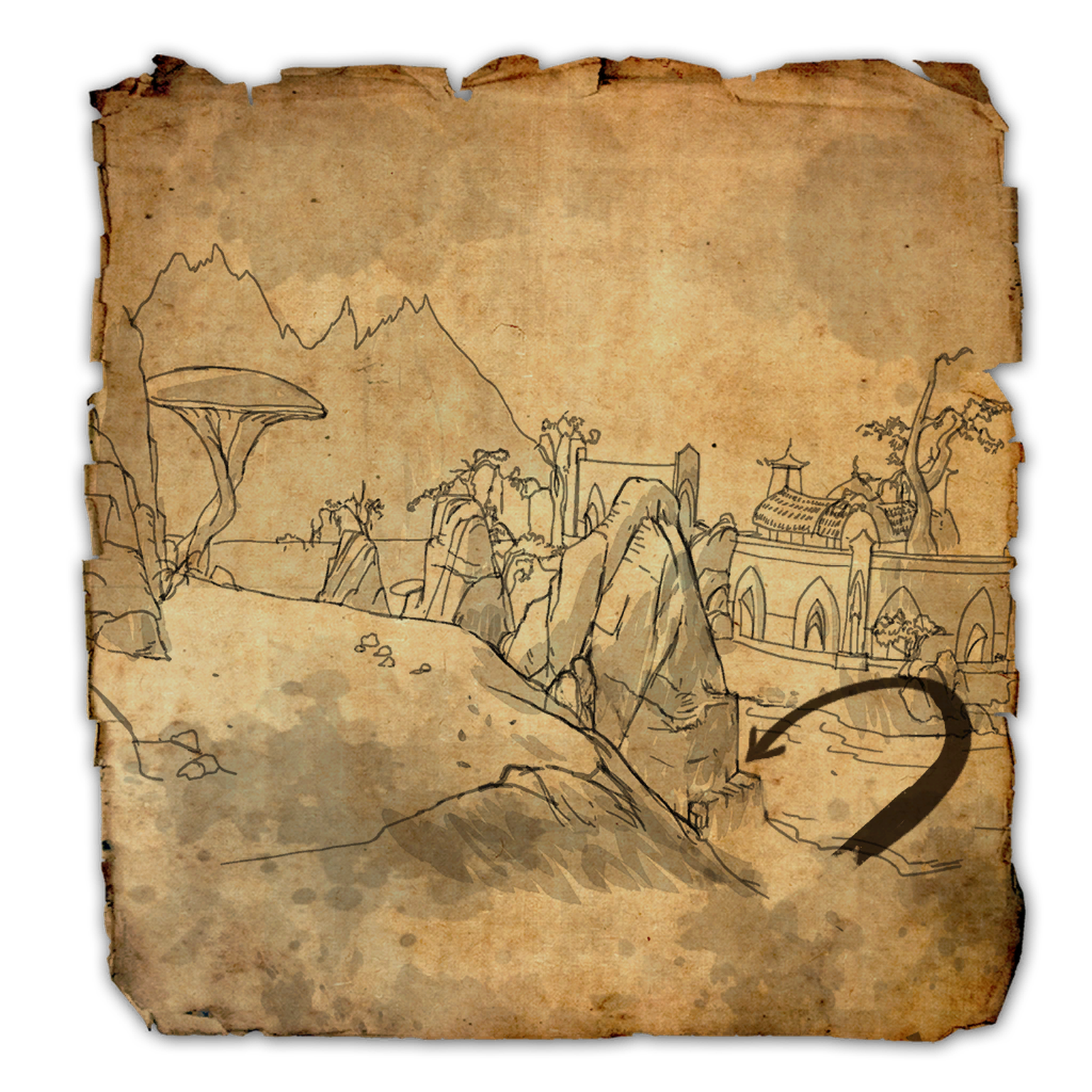 Stonefalls Treasure Map 2 Stonefalls Treasure Map Ii | Elder Scrolls | Fandom