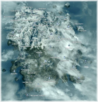 Солстхейм - карта