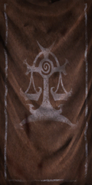 The banner used by the general trade merchant in Raven Rock.