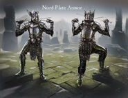 A full set of Steel Plate Armor.