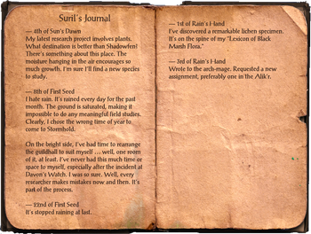 Suril's Journal