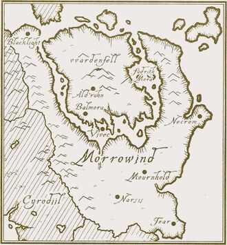 Mapa Morrowind GBI3