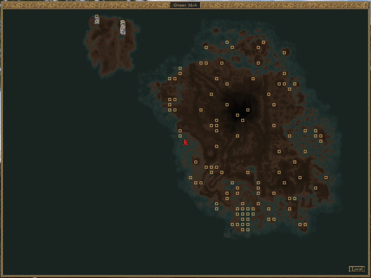 Умбра морровинд карта