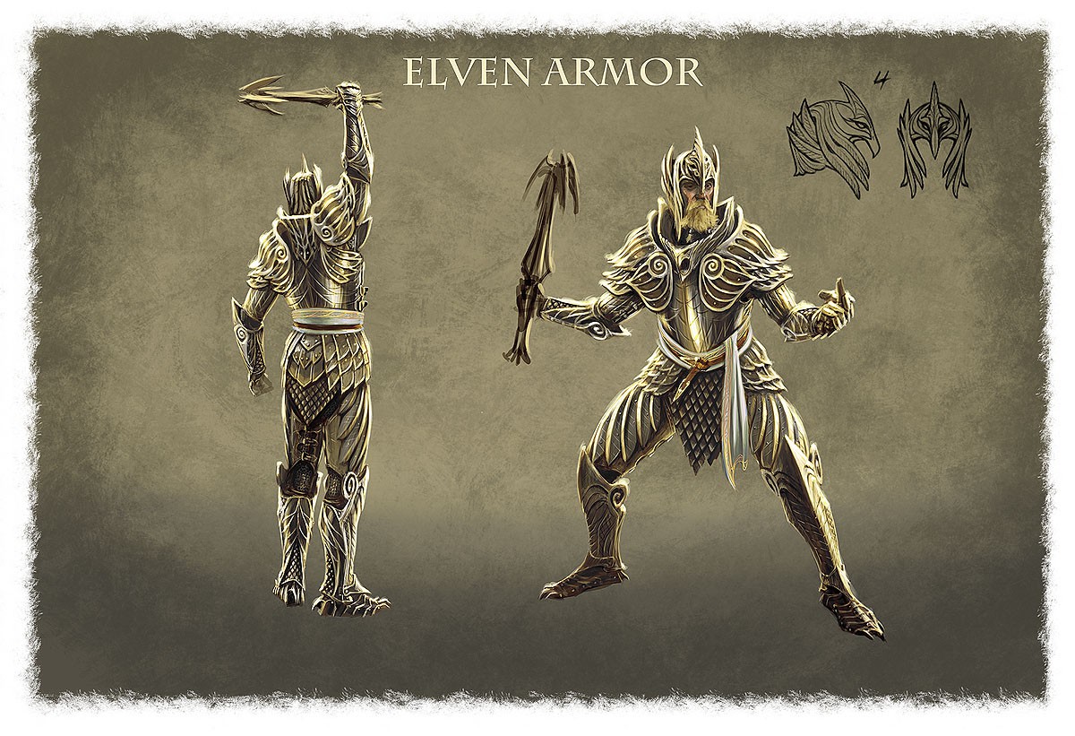 where to find elven armor in skyrim