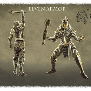 Elven Armor Skyrim Elder Scrolls Fandom Noble elven, vampire elven, and some knicknacks.