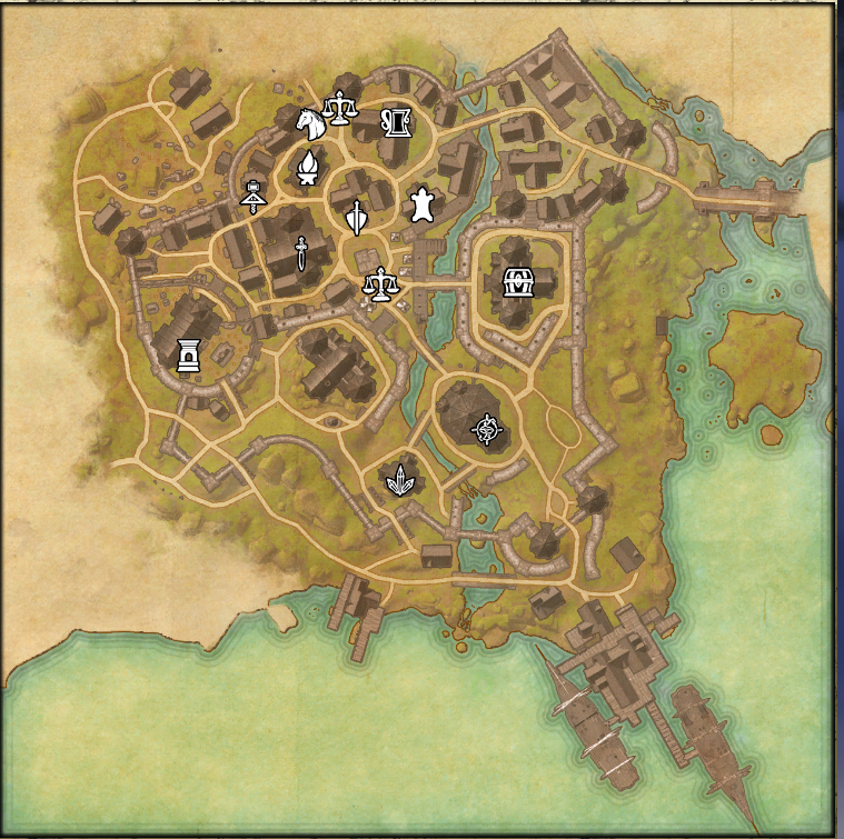 Stormhaven Map - The Elder Scrolls Online (ESO)