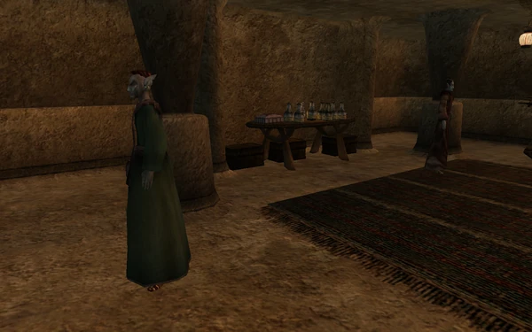 Стол с зельями