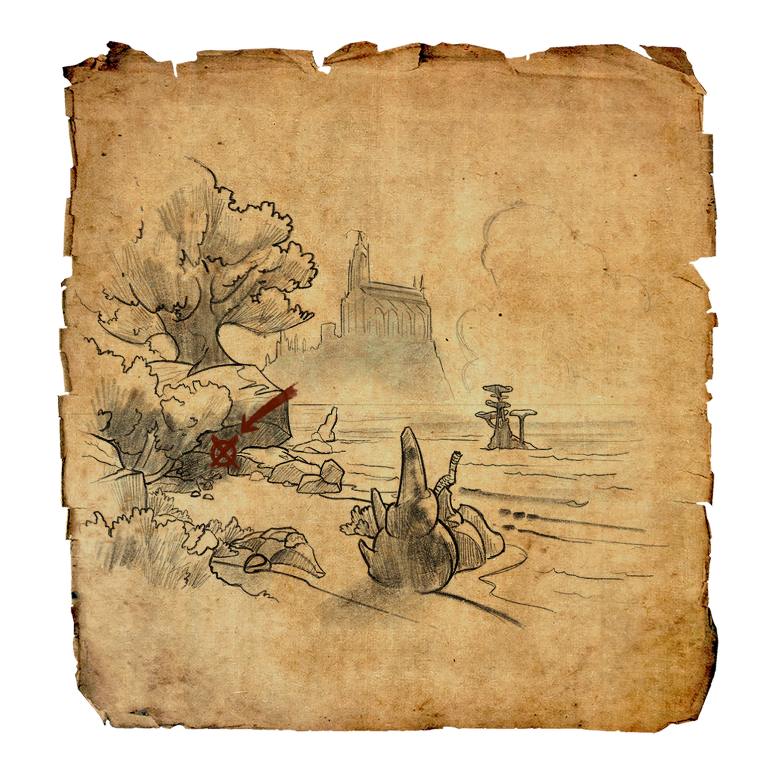 Summerset Treasure Maps Locations Summerset Treasure Map V | Elder Scrolls | Fandom
